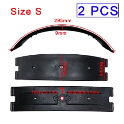Original 2pcs Black White Fitness Jumping Shoes Bow, Kangaroo Fitness Jumping Shoes Arch Plates, Kangaroo Jumping Shoes Parts