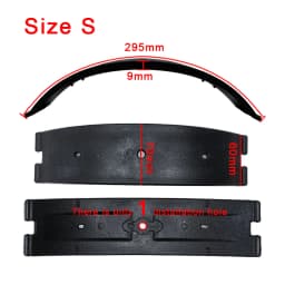 Original 2pcs Black White Fitness Jumping Shoes Bow, Kangaroo Fitness Jumping Shoes Arch Plates, Kangaroo Jumping Shoes Parts