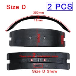 Original 2pcs Black White Fitness Jumping Shoes Bow, Kangaroo Fitness Jumping Shoes Arch Plates, Kangaroo Jumping Shoes Parts