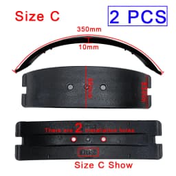 Original 2pcs Black White Fitness Jumping Shoes Bow, Kangaroo Fitness Jumping Shoes Arch Plates, Kangaroo Jumping Shoes Parts