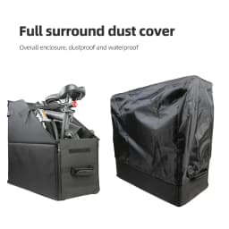 Portable Folding Bike Storage Box For Brompton Dustproof Waterproof Box Car Trunk Transport Storage Box