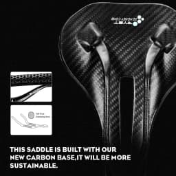 RYET 3D Printed Bike Saddle Bicycle Seat Cushion Ultralight Full Carbon Road MTB Mountain Bike Seating Cycling Accessories