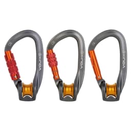 Locking Carabiner Mountaineering Equipment D-Ring Climbing Accessories Pulley Hook Bearing Karabiner Buckle Camping Lock