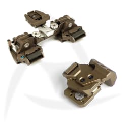 SOTAC Tactical New Universal RQE Dual Bridges NVG Mount PVS-14 Night Vision Bridge Mount Dovetail Conversion Adapter Tacti