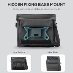 Waterproof Bike Front Frame Bag Touch Screen Mtb Bicycle Phone Holder EVA Handlebar Bags Cycling Front Storage Bag