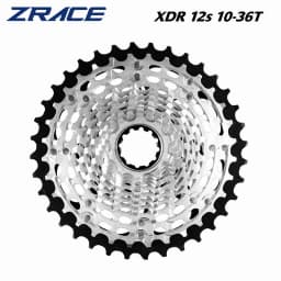 ZRACE XDR 12-Speed Bicycle Flywheel/Cassette for Road/Gravel CNC Fully Hollow and Super Light, 10-28T / 10-33T / 10-36T / 10-44T