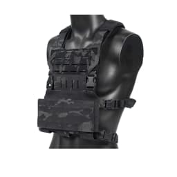 DMGear Chest Rig Tactical Vest for Airsoft, Outdoor & Paintball, Gear Equipment Plate Carrier Hunting