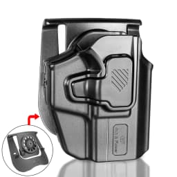 Universal Polymer OWB Holster for Glock/Taurus/Springfield/TARA/Walther/Ruger/S&W/Sig Sauer/CZ/SCCY Tactical Handgun Holder