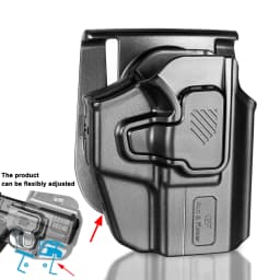 Universal Polymer OWB Holster for Glock/Taurus/Springfield/TARA/Walther/Ruger/S&W/Sig Sauer/CZ/SCCY Tactical Handgun Holder