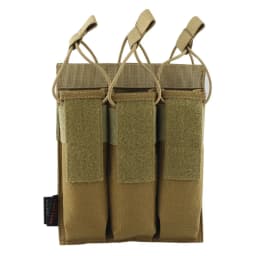 VULPO 1000D Nylon MP5 MP7 KRISS Triple Magazine Pouch Tactical Rifle Modular Molle SMG Mag Pouch Carrier For Hunting Airsoft