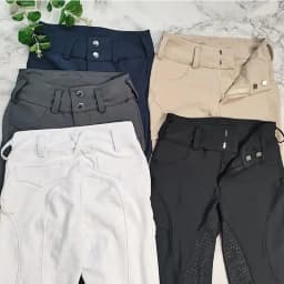 MXLLINA Button Zipper Horse Riding Pants Women Equestrian Leggings Breeches Competition Full Silicone Sports Tights Equipment