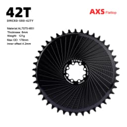 Stone Road Bike Gravel Direct Mount Chainring 8 Bolts SR8 for Etap AXS FORCE RED 12 Speed Cranks ChainWheel Narrow Wide Teeth