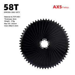Stone Road Bike Gravel Direct Mount Chainring 8 Bolts SR8 for Etap AXS FORCE RED 12 Speed Cranks ChainWheel Narrow Wide Teeth