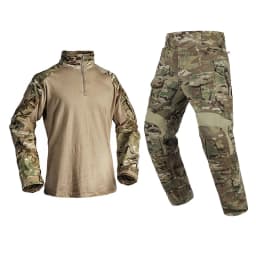 Emersongear Tactical E3 Combat Uniform Sets 2017 Mens Camouflage Suits Tops Duty Cargo Trousers Outdoor Hunting Shirts Pants