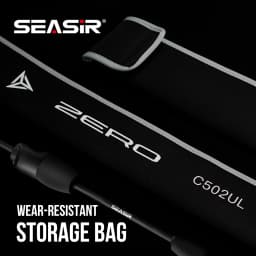 Seasir Zero Spining Baitcasting Fishing Rod Bfs Ultralight 43g 1.53M 30T+Boron-Carbon Ul Lure Weight 1.5-6G 2 Sections
