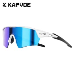 Kapvoe HD Photochromic Cycling Glasses Lighteight UV400 Sunglasses for Men Women Bike MTB Outdoor Eyewear Riding Driving Running