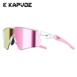Kapvoe HD Photochromic Cycling Glasses Lighteight UV400 Sunglasses for Men Women Bike MTB Outdoor Eyewear Riding Driving Running