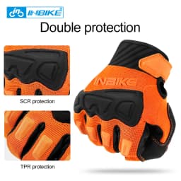 INBIKE Men's Cycling Gloves Touchscreen MTB Cycling Bicycle Riding Gloves for Men Bike Sports Gloevs Motorcycle MTB Accessories