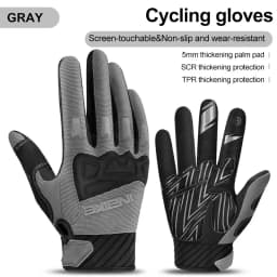 INBIKE Men's Cycling Gloves Touchscreen MTB Cycling Bicycle Riding Gloves for Men Bike Sports Gloevs Motorcycle MTB Accessories