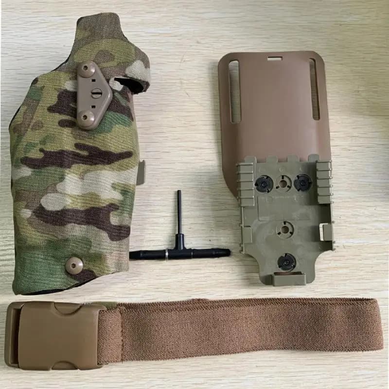 TMC G17 X300 Tactical Belt Holster Leg Drop Adapter with Strap Quick Release Holster Set TMC3029