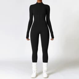 Women's Clothes Yoga Set Yoga Jumpsuits One Piece Workout Long Sleeve Rompers Sportswear Gym Set Workout Tracksuit Bodysuits