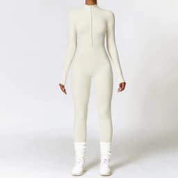 Women's Clothes Yoga Set Yoga Jumpsuits One Piece Workout Long Sleeve Rompers Sportswear Gym Set Workout Tracksuit Bodysuits