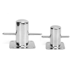 316 Stainless Steel Single Mooring Bitt Heavy Duty Cross Bollard Cleat Marine Hardware Accessories