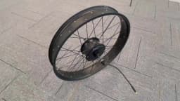 Snow Electric Bike Kit 48V 1000W Rear Brushless Gear Hub Motor Wheel 170MM 190MM Open Size 20“ 26“ Fat Tire for Snow EBike