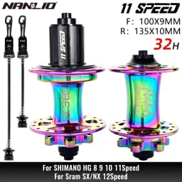 NanLio X360 Bicycle Hubs 8 Pawl 3 Tooth 360T Noise Hub 32 Hole Sealed Bearings Lubricated Bike Wheel Hub HG 8 9 10 11 Speed