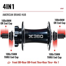 NanLio X360 Bicycle Hubs 8 Pawl 3 Tooth 360T Noise Hub 32 Hole Sealed Bearings Lubricated Bike Wheel Hub HG 8 9 10 11 Speed