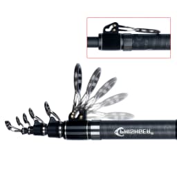 BIUTITU Telescopic Surf Spinning Rod 3.6/4.2/4.5/5.0/5.3m 30T Carbon 80-150g Surfcasting Shore Casting Fishing Pole PHISHGER