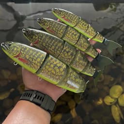 Top tackle industries Swimbait Lure Jointed bait Floating Sinking Giant Bait Floating fure Bait Bass fsihingLure GiantBait