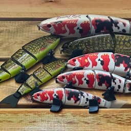 Top tackle industries Swimbait Lure Jointed bait Floating Sinking Giant Bait Floating fure Bait Bass fsihingLure GiantBait