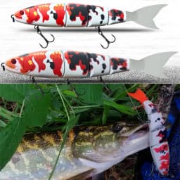 Top tackle industries Swimbait Lure Jointed bait Floating Sinking Giant Bait Floating fure Bait Bass fsihingLure GiantBait