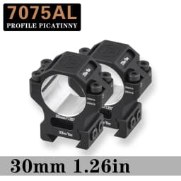 Discovery 30mm Scope Ring Rings for Picatinny Rail Cnc 7075 Aviation Aluminum Hunting Acessories Mounting Ring for Outdoor