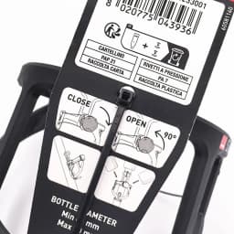 ELITE Struka Cycling Adjustable Bottle Cage EL0233001