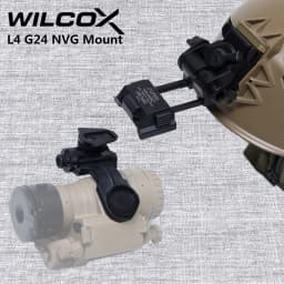 WILCOX Metal L4 G24 L4G24 NVG Mount Helmet Bracket Holder For PVS15 PVS18 GPNVG18Night Vision Goggles J Arm Stent Skip Fast OPS