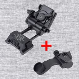 WILCOX Metal L4 G24 L4G24 NVG Mount Helmet Bracket Holder For PVS15 PVS18 GPNVG18Night Vision Goggles J Arm Stent Skip Fast OPS
