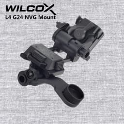 WILCOX Metal L4 G24 L4G24 NVG Mount Helmet Bracket Holder For PVS15 PVS18 GPNVG18Night Vision Goggles J Arm Stent Skip Fast OPS