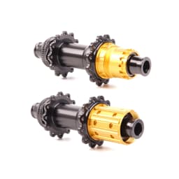 Black New Ultra Light Disc Brake Center Lock Road Bicycle Wheel Hub Aluminum Alloy 7075 24 Hole Spur Wheel 36T HG XDR 12 Speed