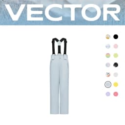 VECTOR Ski Pants Boys Girls Children Outdoor High-quality Windproof, Waterproof and Warm Snow Winter Ski Snowboard Pants Brand