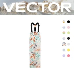 VECTOR Ski Pants Boys Girls Children Outdoor High-quality Windproof, Waterproof and Warm Snow Winter Ski Snowboard Pants Brand