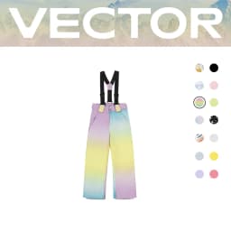 VECTOR Ski Pants Boys Girls Children Outdoor High-quality Windproof, Waterproof and Warm Snow Winter Ski Snowboard Pants Brand