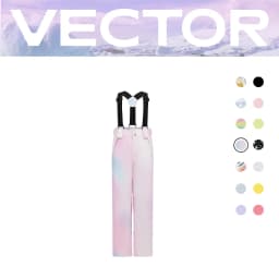 VECTOR Ski Pants Boys Girls Children Outdoor High-quality Windproof, Waterproof and Warm Snow Winter Ski Snowboard Pants Brand