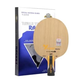 729 Friendship Yellow ALC Table Tennis Blade 5 Wood 2 AD Arylate Carbon Professional Ping Pong Blade Blue ALC Offensive