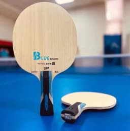 729 Friendship Yellow ALC Table Tennis Blade 5 Wood 2 AD Arylate Carbon Professional Ping Pong Blade Blue ALC Offensive