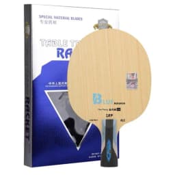 729 Friendship Yellow ALC Table Tennis Blade 5 Wood 2 AD Arylate Carbon Professional Ping Pong Blade Blue ALC Offensive