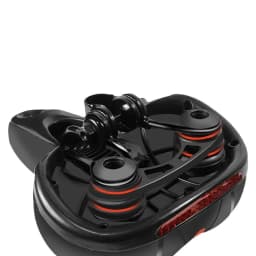 Breathable Taillight Bicycle Saddle Men Women MTB Road Bike Saddle Shock Absorbing Comfortable Big Butt Bike Seat Safety Warning