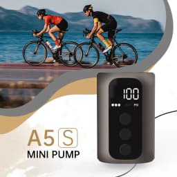 BSCOBBER Bike Accessories Portable Air Pump Tire Inflator Cycling For Mountain Bike Ball MTB Electric Bicycle Tools 100PSI