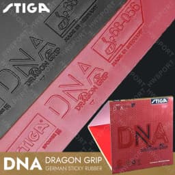 STIGA DNA Dragon Grip Table Tennis Rubber Made In Germany Sticky Ping Pong Rubber Sheet with Pre-tuned Cake Sponge
